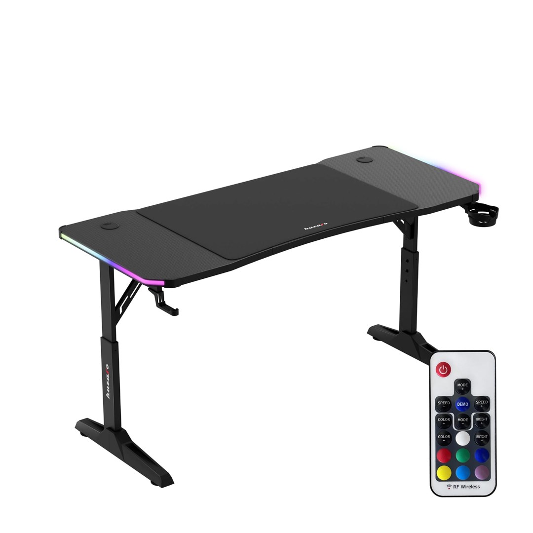 SCRIVANIA DA GAMING HUZARO HERO 3.6 RGB BLACK